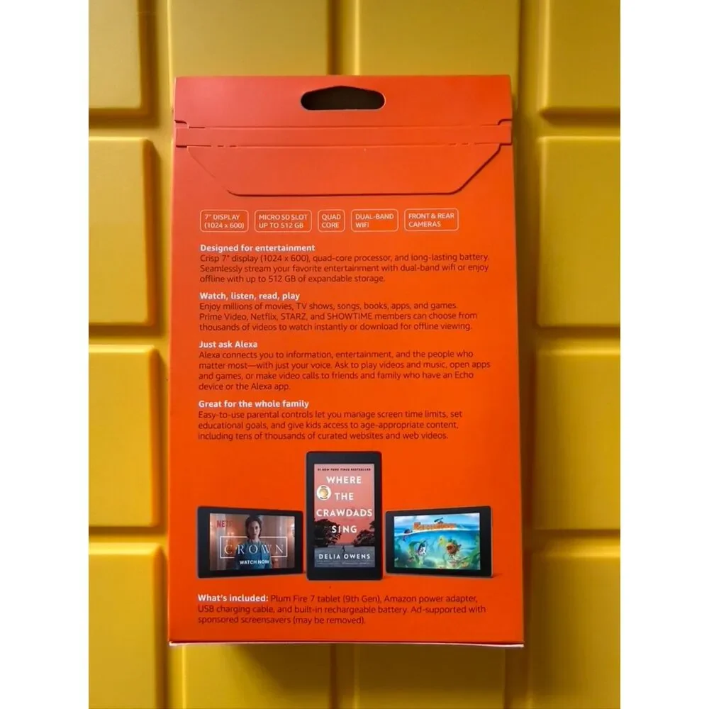 New Kindle Fire 7 - 32gb - Plum